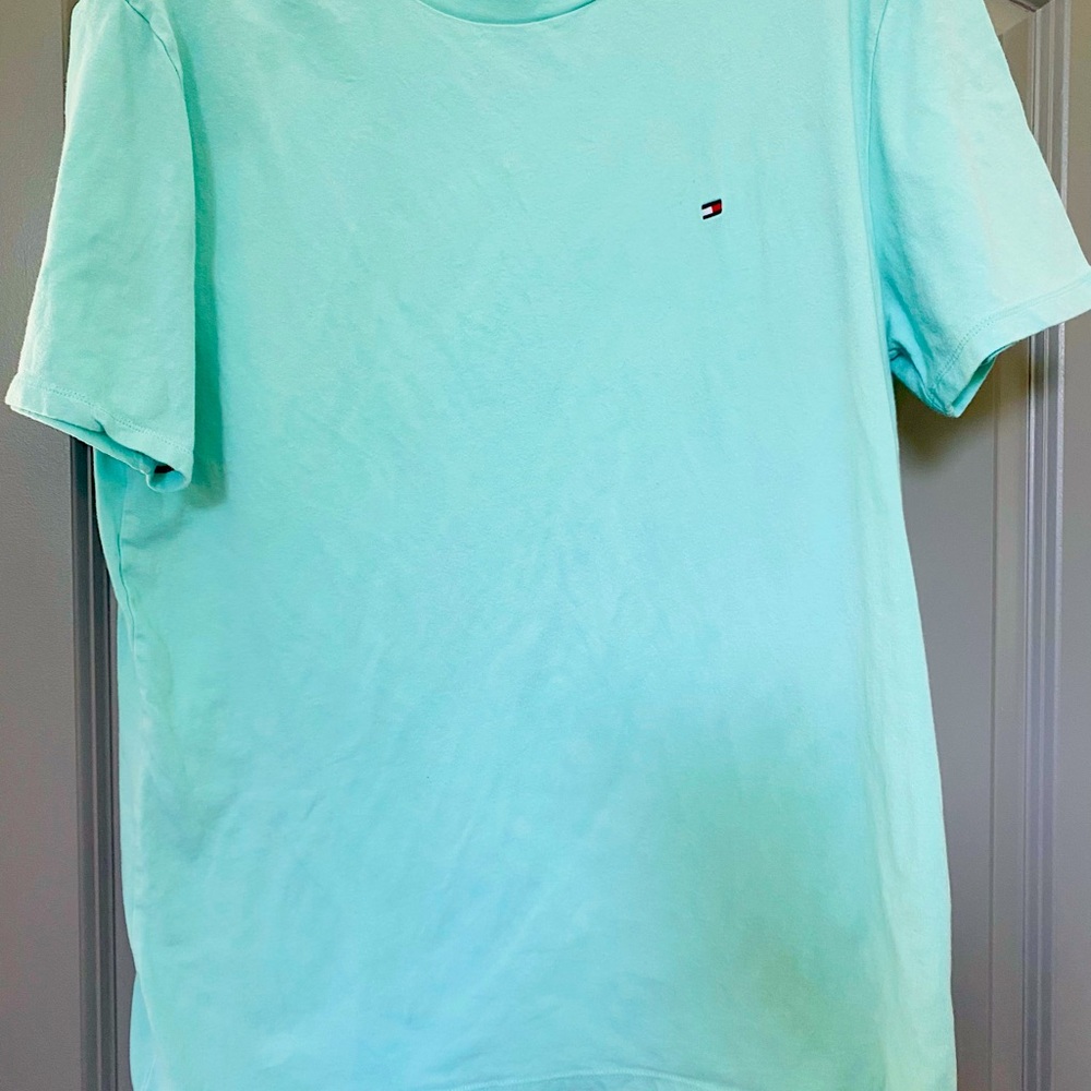 Men’s shirt shirt sleeve Tommy Hilfiger size large.